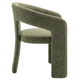 Oslo Barrel Fabric Upholstered Dining Chair - OROA