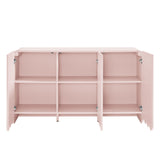 Fluted and Scalloped Sideboard Storage Cabinet - OROA
