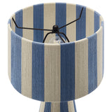 Handwoven Cotton Thread Striped Table Lamp - OROA
