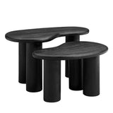 Mango Wood Nesting Coffee Tables (S/2) - OROA