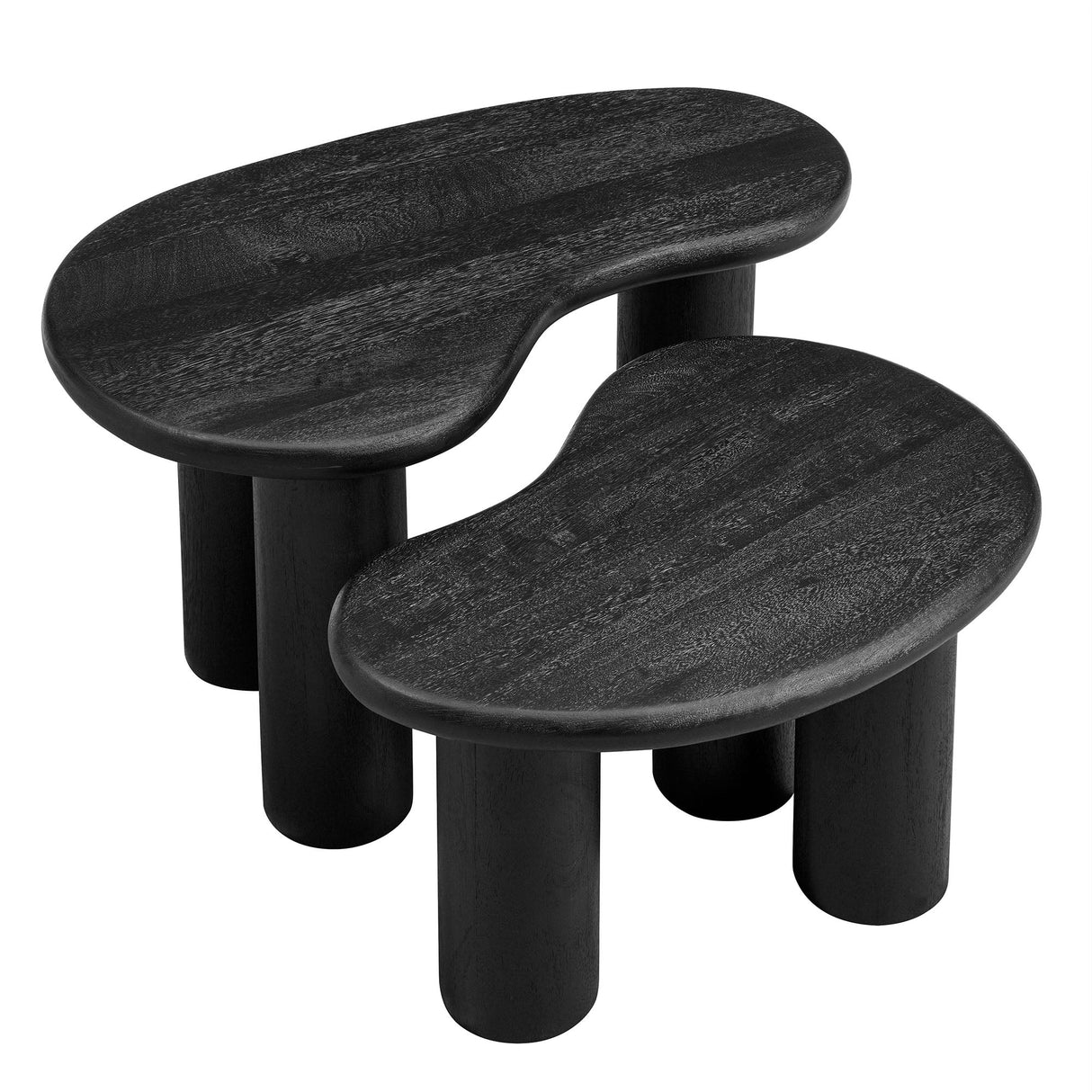 Mango Wood Nesting Coffee Tables (S/2) - OROA