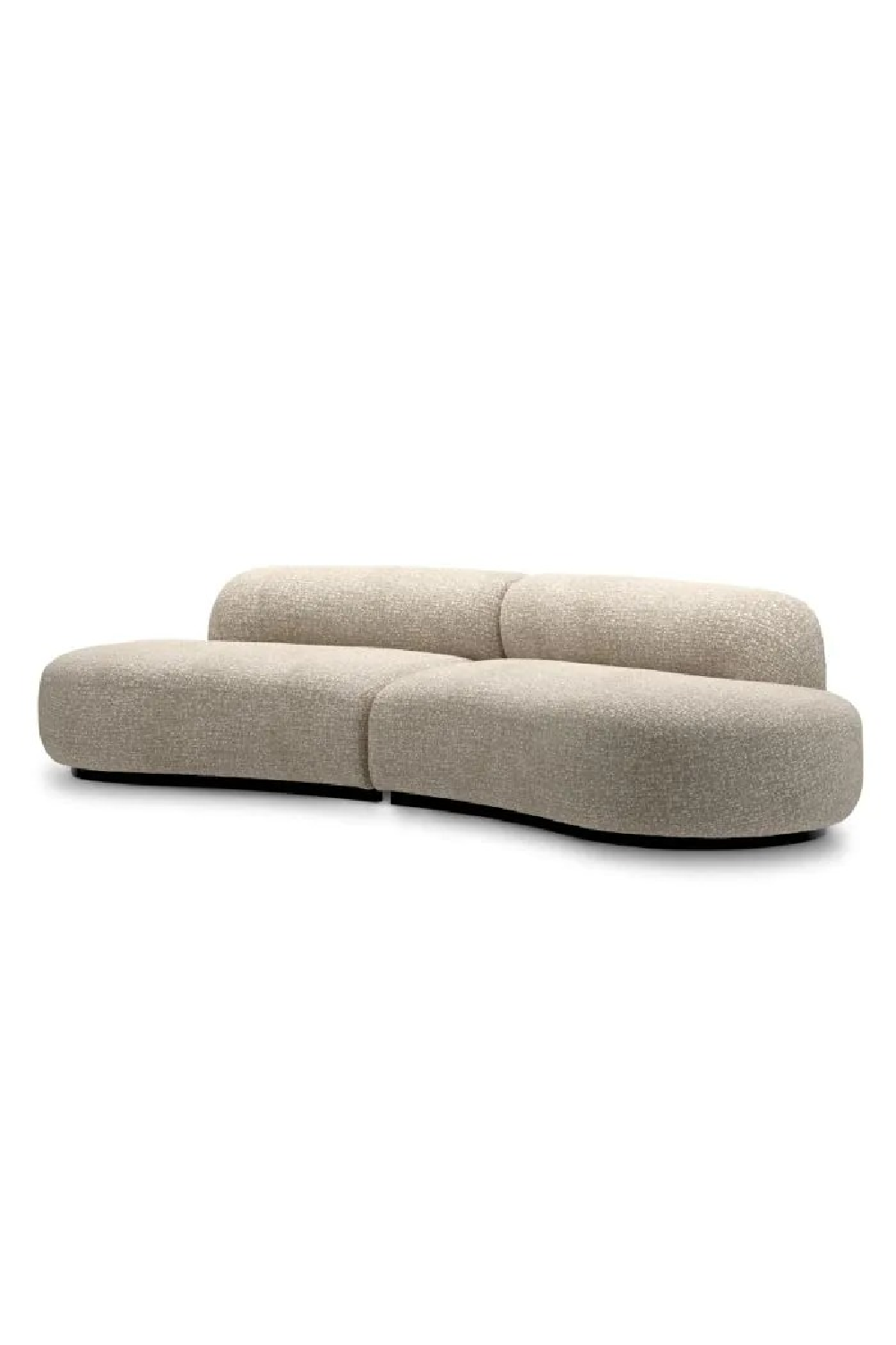 Fabric Curved Sofa S | Eichholtz Bjorn | Oroa.com