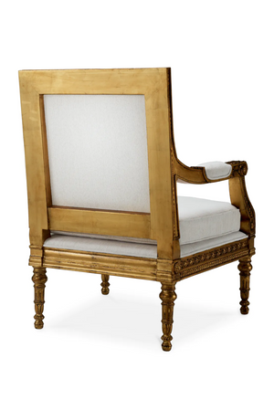 Gold Opulent Fauteuil Chair | Met x Eichholtz Louis | Oroatrade.com