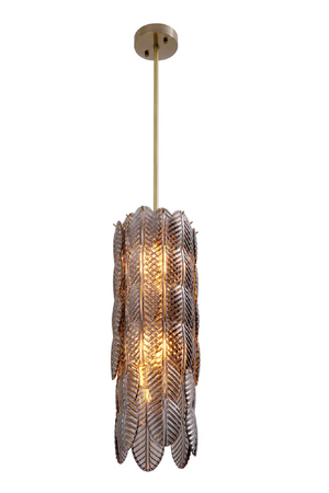Smoke Glass Palm Chandelier | Met x Eichholtz Sahure | Oroa.com