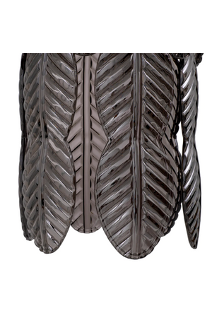 Smoke Glass Palm Chandelier | Met x Eichholtz Sahure | Oroa.com