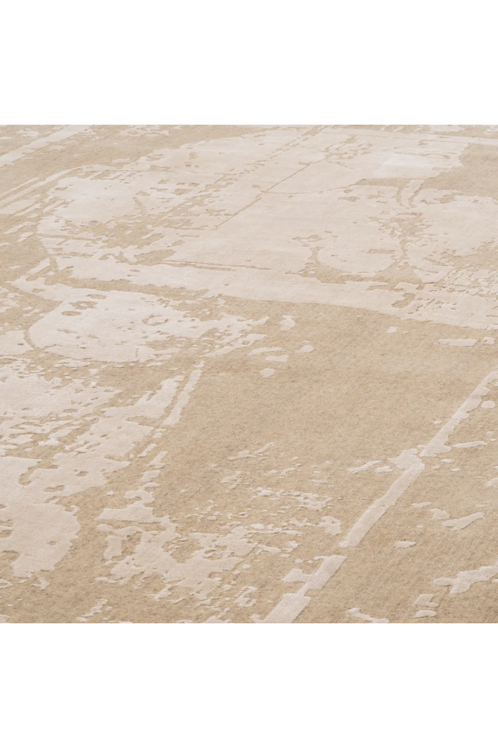 Beige Wool Blend Carpet 10' x 13' | Met x Eichholtz Akhtihotep | Oroa.com