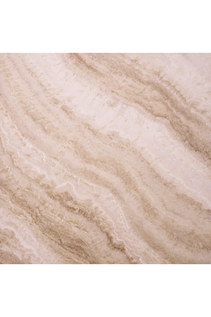 Round Travertine Dining Table | Met x Eichholtz Florence | Oroa.com