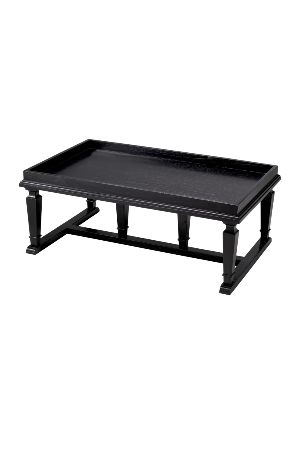 Black Rectangular Coffee Table | Met x Eichholtz Americana | Oroatrade.com