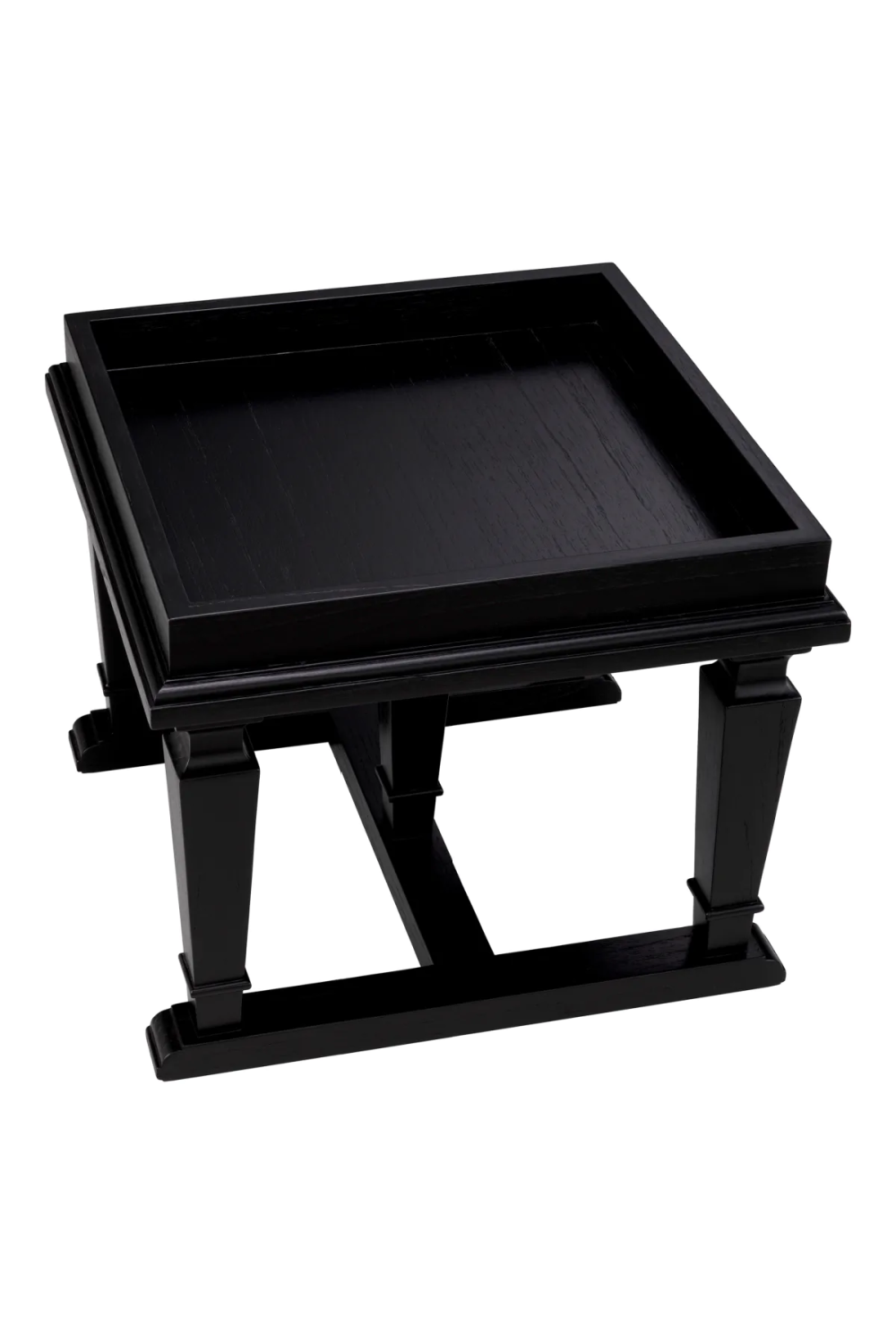 Black Square Side Table | Met x Eichholtz Americana | Oroatrade.com