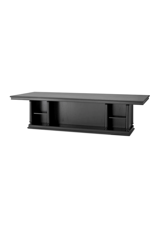 Black Veneer Center Table | Met x Eichholtz Library | Oroatrade.com