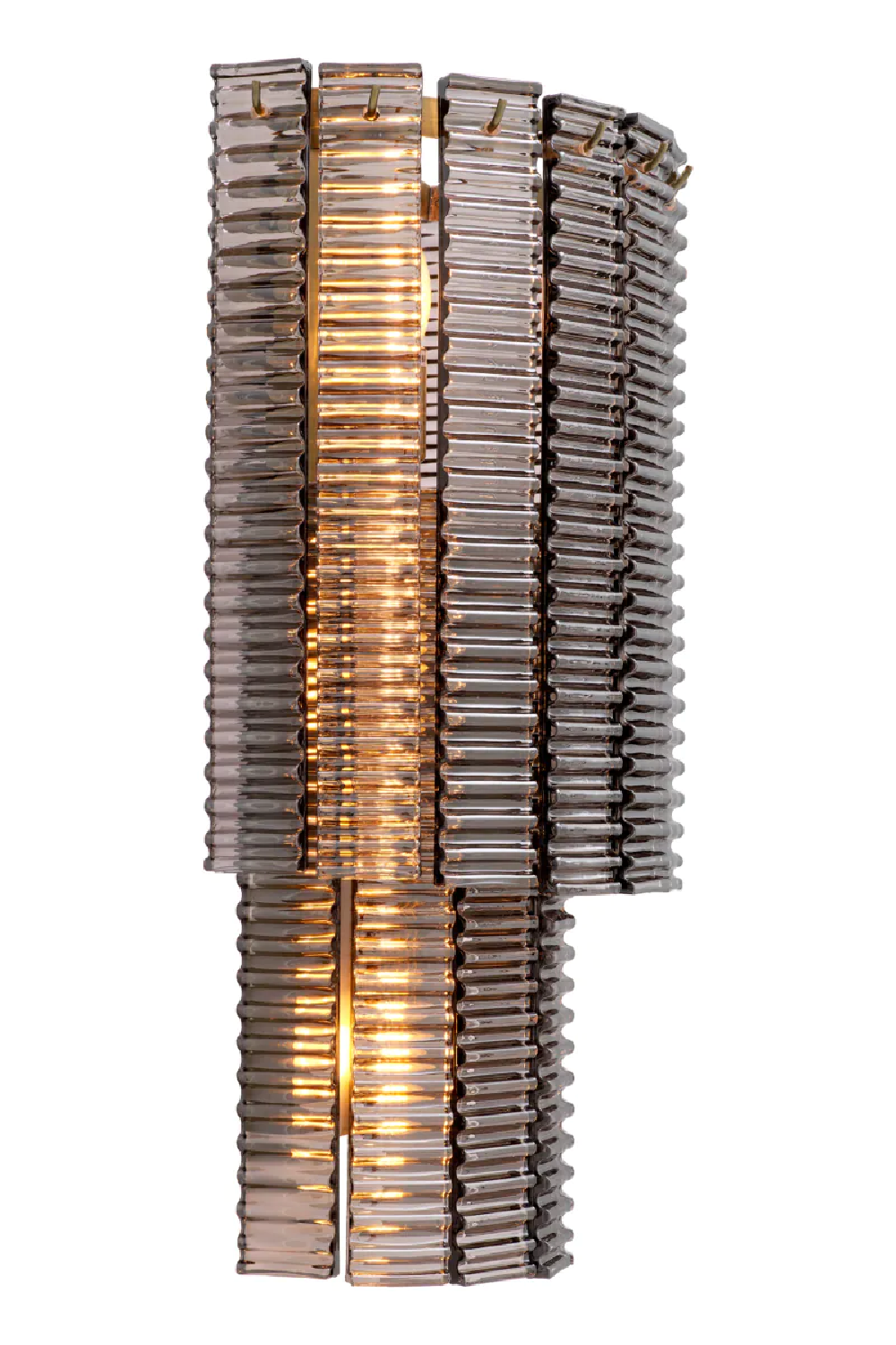 Ridged Glass Wall Lamp | Met x Eichholtz Imperial | Oroa.com