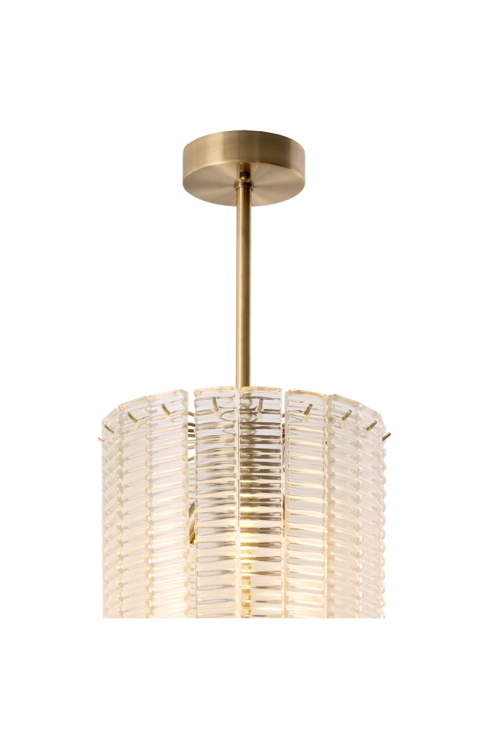 Ridged Glass Chandelier | Met x Eichholtz Imperial | Oroa.com