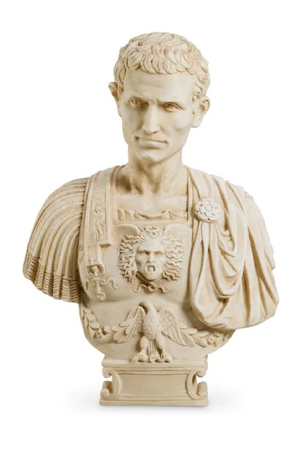 Ancient Rome Inspired Sculpture | Met x Eichholtz Bust of Julius Caesar | Oroatrade.com