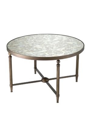 Bronze Round Coffee Table | Met x Eichholtz Bowery | Oroatrade.com