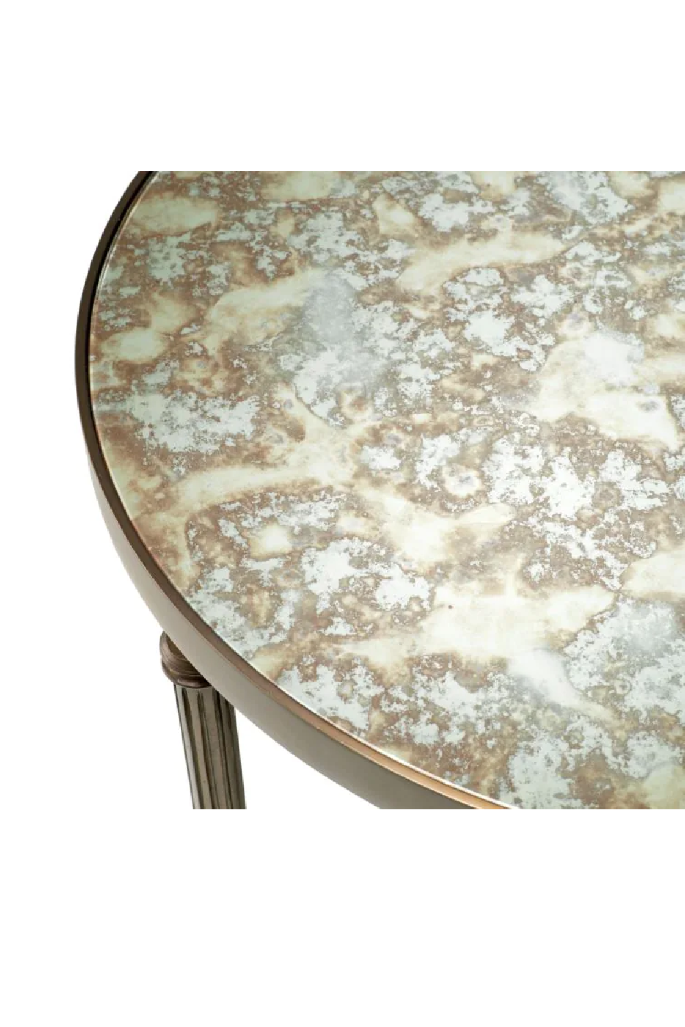 Bronze Round Side Table | Met x Eichholtz Bowery | Oroatrade.com