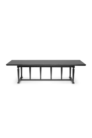 Black Carved Trim Dining Table | Met x Eichholtz Americana