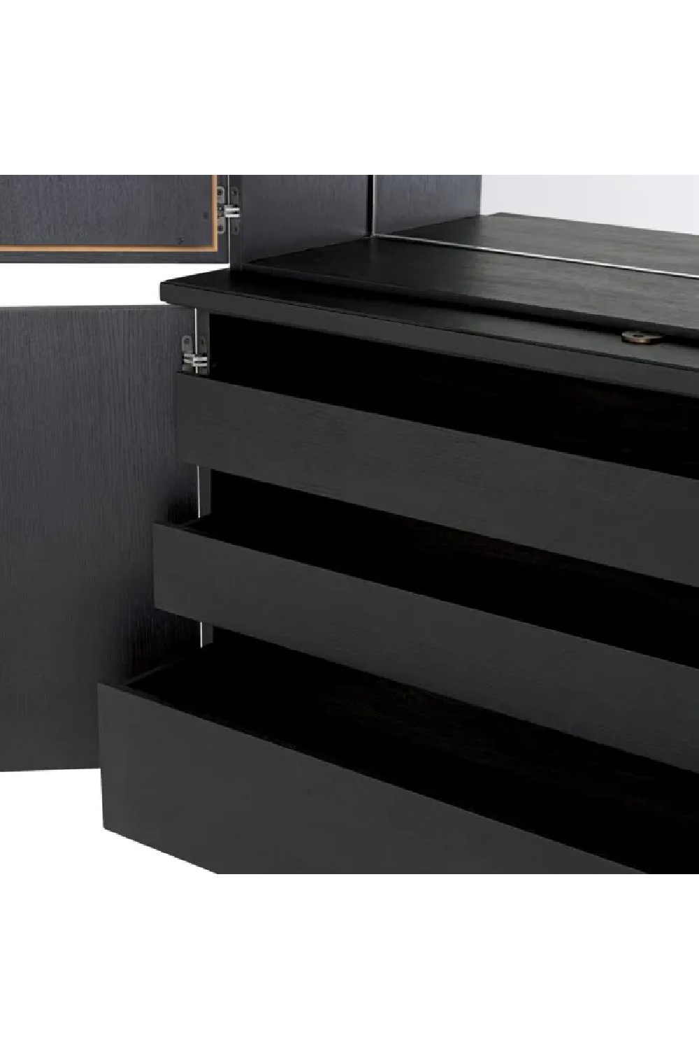 Antiqued Mirror Bar Cabinet | Met x Eichholtz Kellam