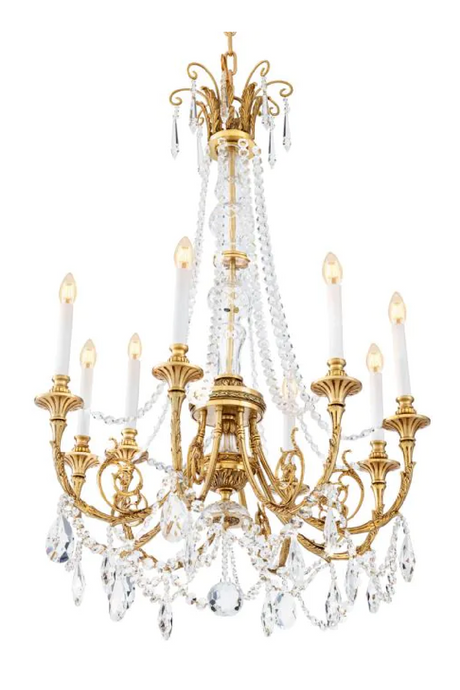 Mid-Century Crystal Chandelier | Met x Eichholtz Duvaux | Oroatrade.com