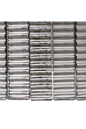 Ridged Glass Chandelier | Met x Eichholtz Imperial Double