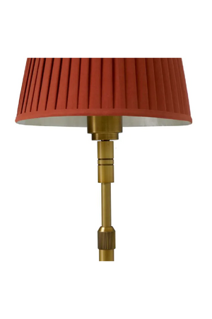 Pleated Shade Adjustable Floor Lamp | Met x Eichholtz Tryon | Oroa.com