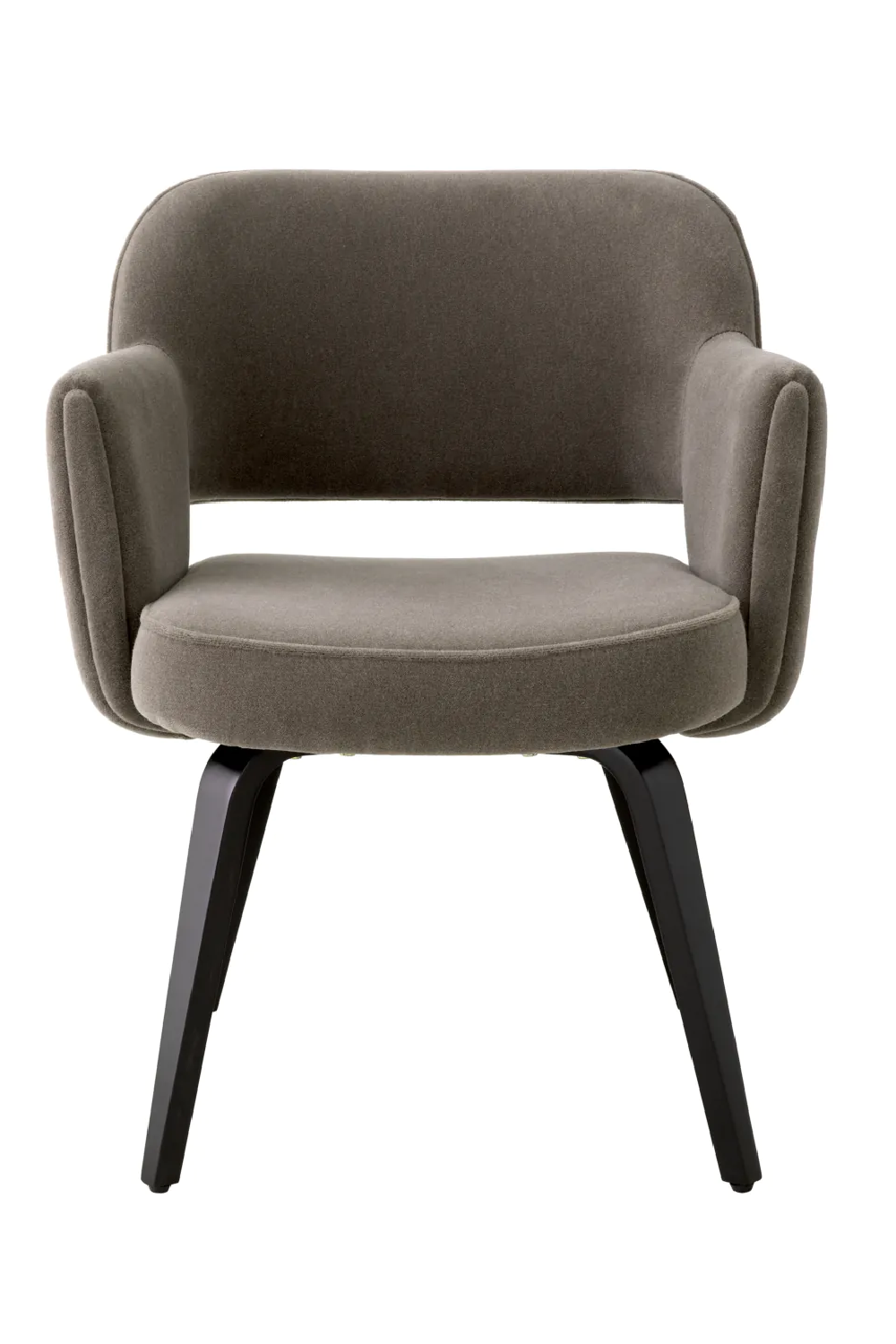 Brown Mohair Dining Chair | Met x Eichholtz Park | Oroatrade.com