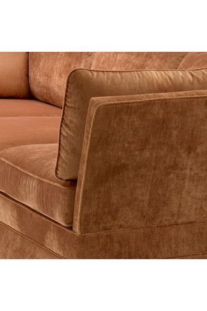 Copper Velvet Sofa | Met x Eichholtz Belvedere | Oroatrade.com