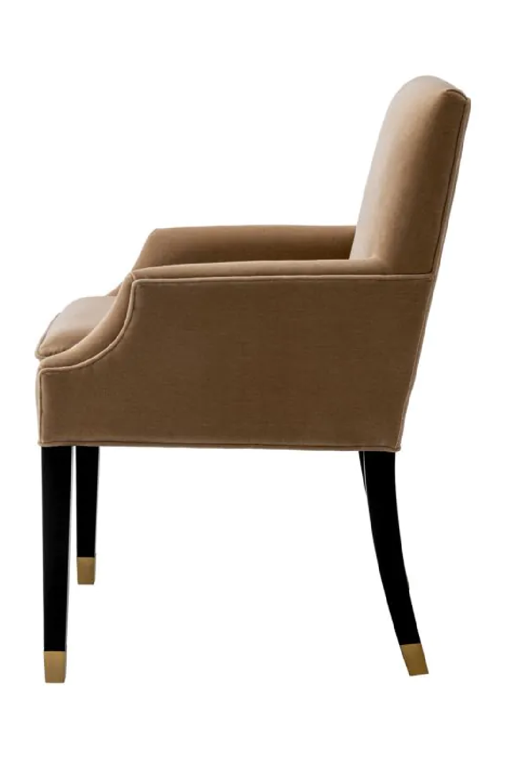 Brown Wool Dining Chair | Met x Eichholtz Clayton | Oroa.com