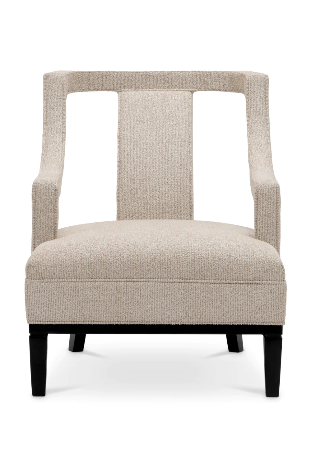 Beige Upholstered Accent Armchair | Met x Eichholtz Roumier | Oroa.com