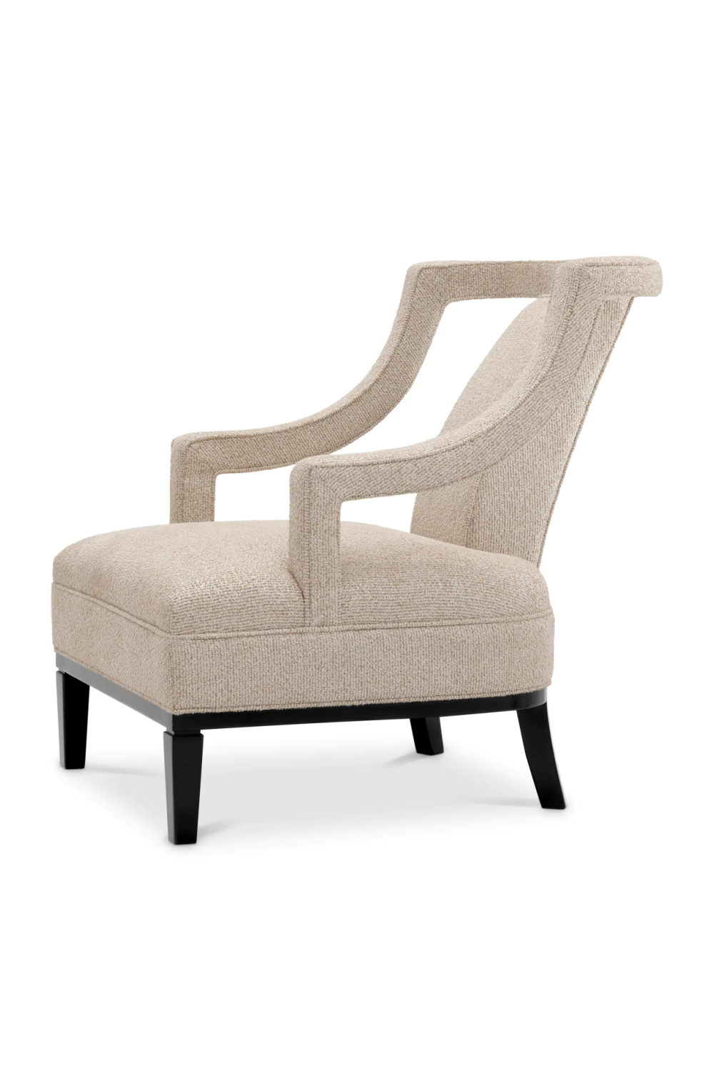 Beige Upholstered Accent Armchair | Met x Eichholtz Roumier | Oroa.com