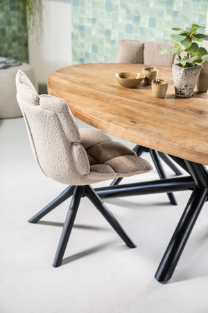Mango Wood Dining Table | Eleonora Oscar | OROA.com