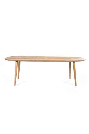 Treated Teak Dining Table | Eleonora Tabassum | OROA.com