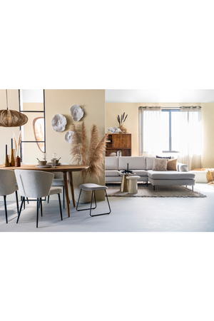 Treated Teak Dining Table | Eleonora Tabassum | OROA.com