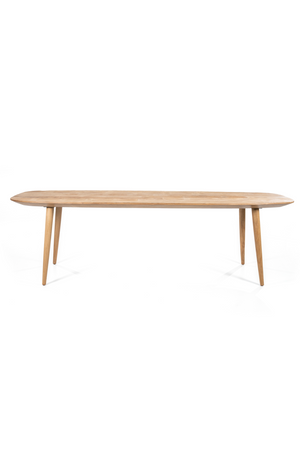 Treated Teak Dining Table | Eleonora Tabassum | OROA.com