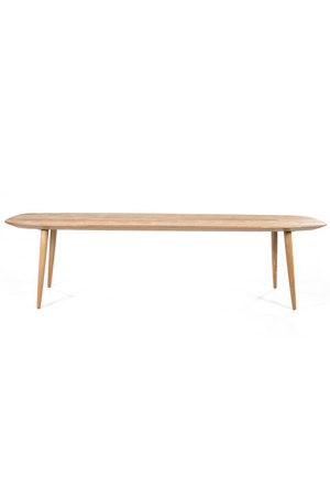 Treated Teak Dining Table | Eleonora Tabassum | OROA.com