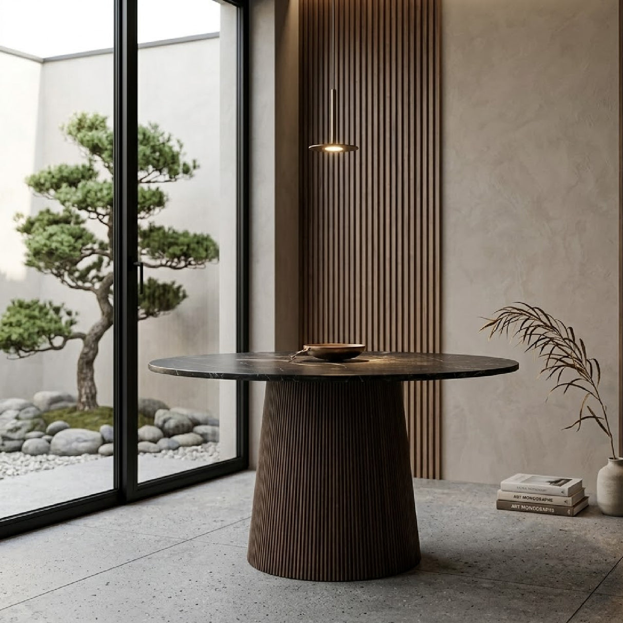   Round Marble Dining Table | Oroa.com