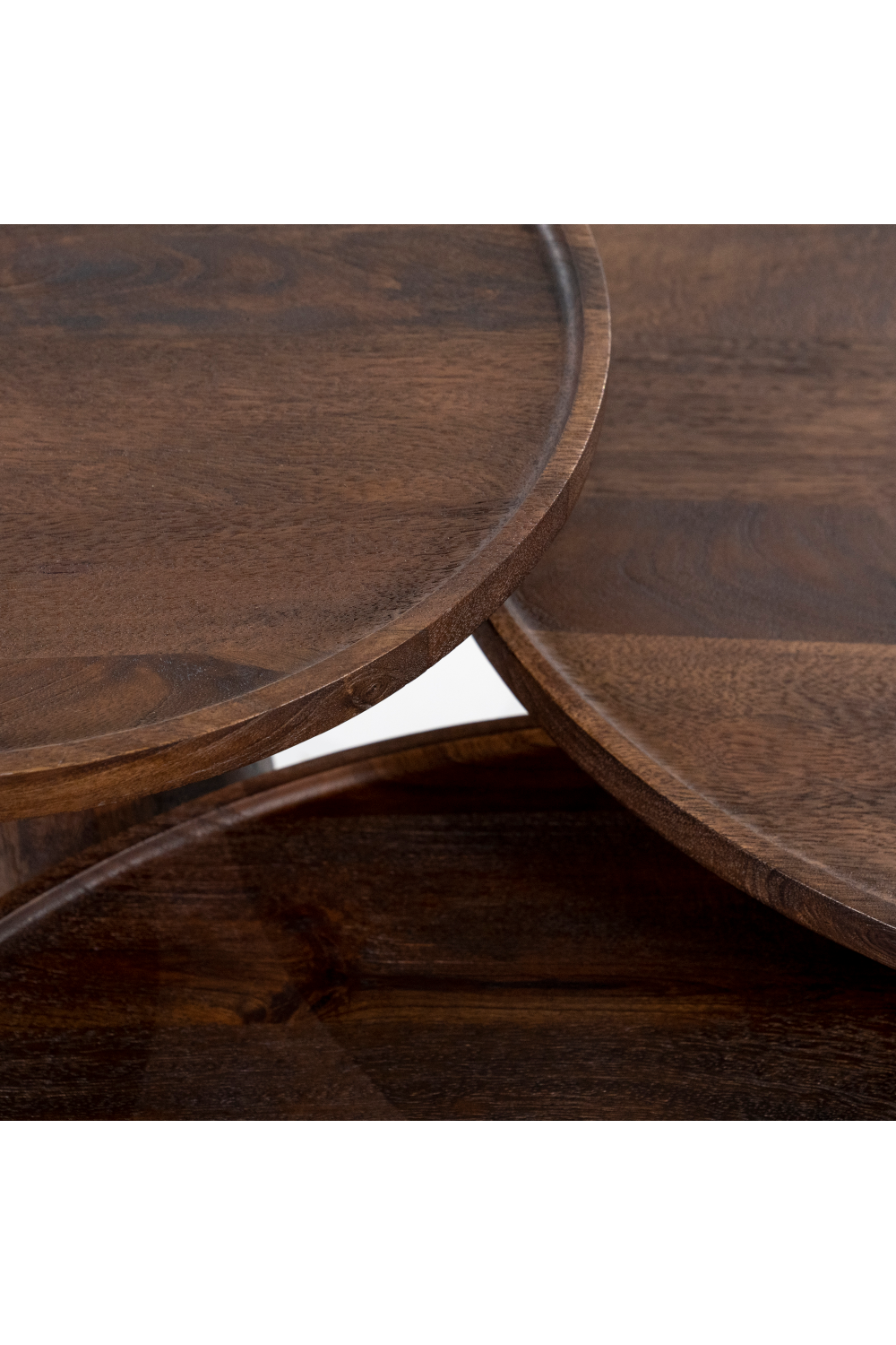 Wooden Pedestal Coffee Table | Eleonora Ron | OROA.com