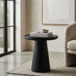   Black Mango Wood Coffee Table | Oroa.com