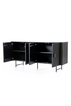 Wooden 4-Door Sideboard | Eleonora Remi | OROA.com