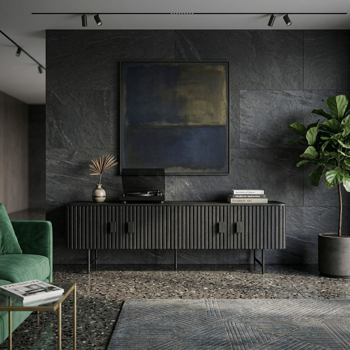   Wooden Minimalist TV Cabinet | Oroa.com