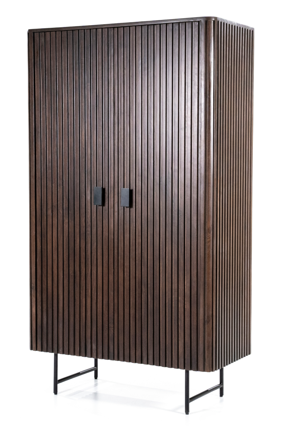 Brown Wooden Cabinet | Eleonora Remi | OROA.com