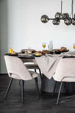 Mango Wood Pedestal Dining Table S | Eleonora Aron | OROA.com