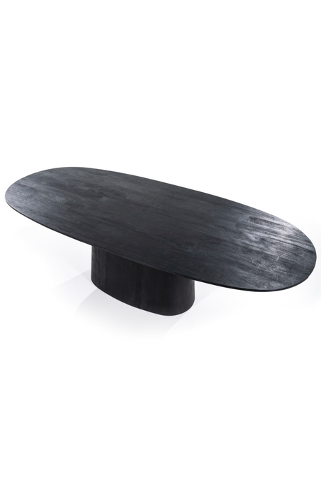 Mango Wood Pedestal Dining Table S | Eleonora Aron | OROA.com
