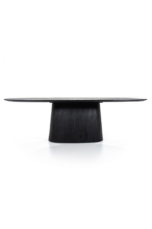 Mango Wood Pedestal Dining Table M | Eleonora Aron | OROA.com