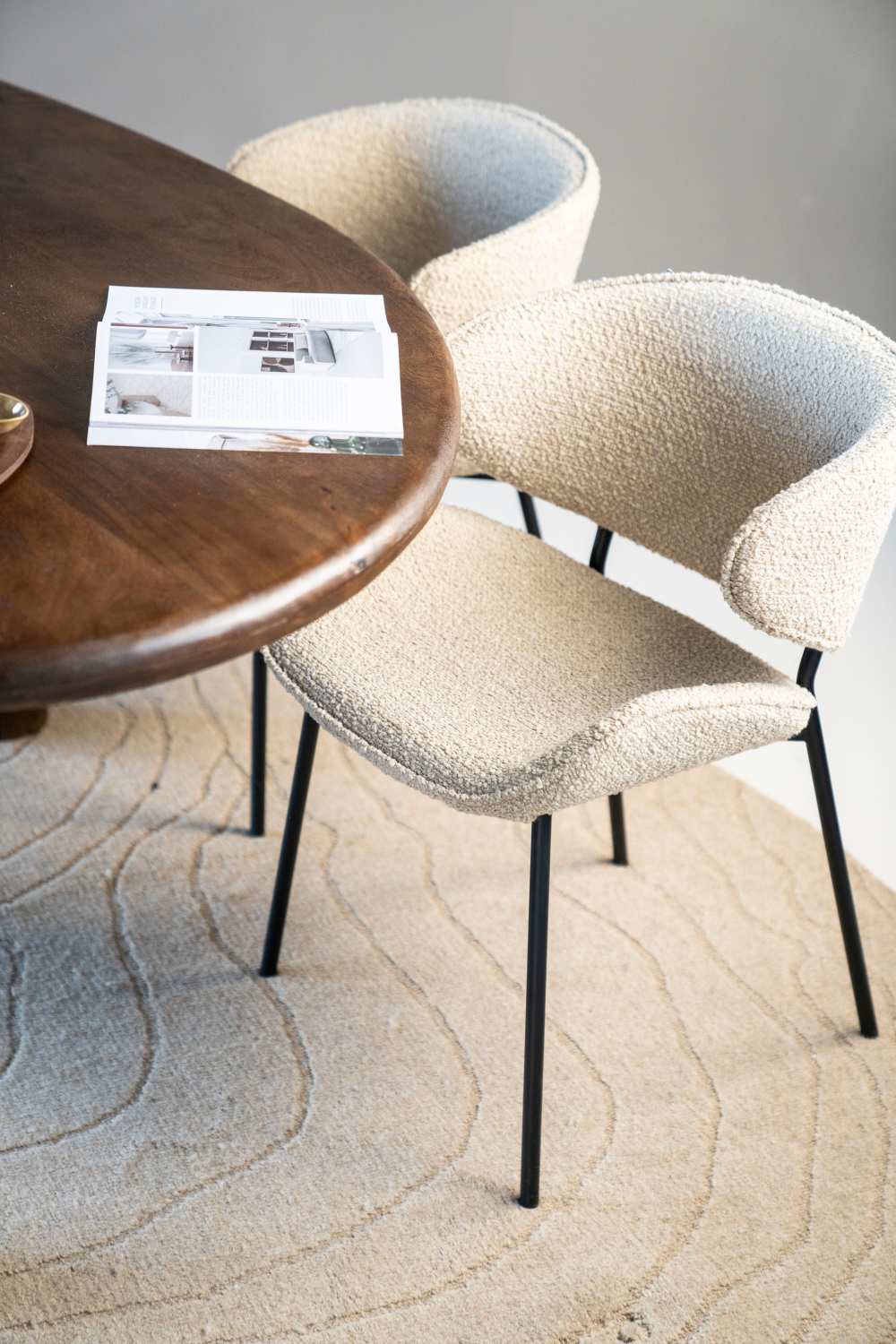 Upholstered Modern Dining Chair | Eleonora Tess | OROA.com