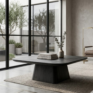   Wooden Square Coffee Table L | Oroa.com