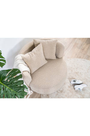 Upholstered Modern Lounge Chair | Eleonora Louis | OROA.com