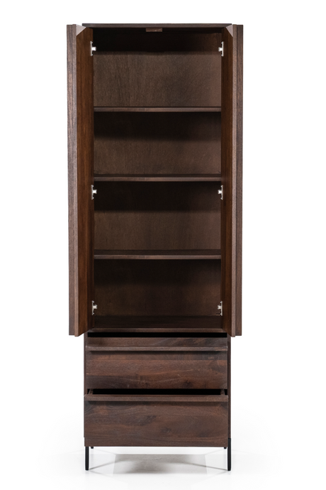 Brown Mango Wood Cabinet | Eleonora Jimmy | OROA.com