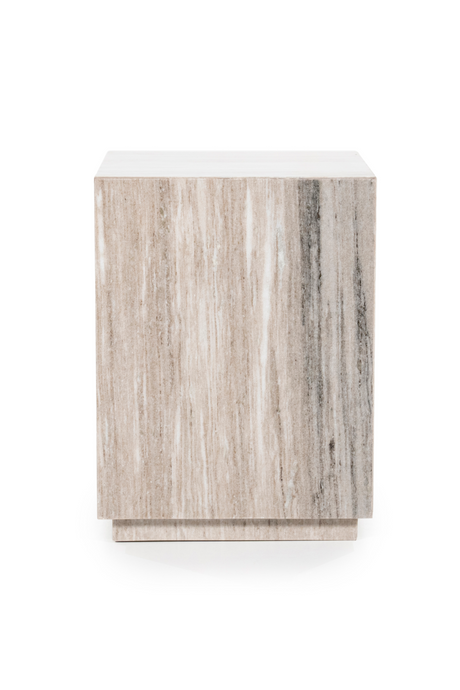 Lacquered Marble Side Table | Eleonora Vince | OROA.com