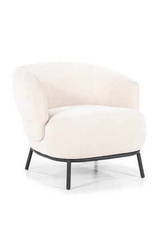 Minimalist Barrel Armchair | Eleonora David | OROA.com