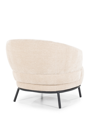 Minimalist Barrel Armchair | Eleonora David | OROA.com